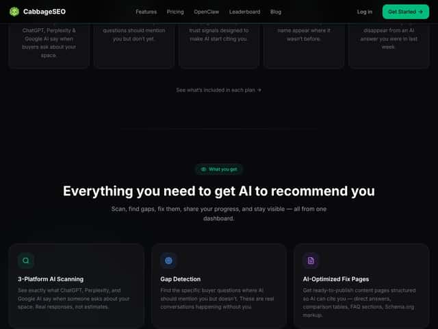 CabbageSEO interface