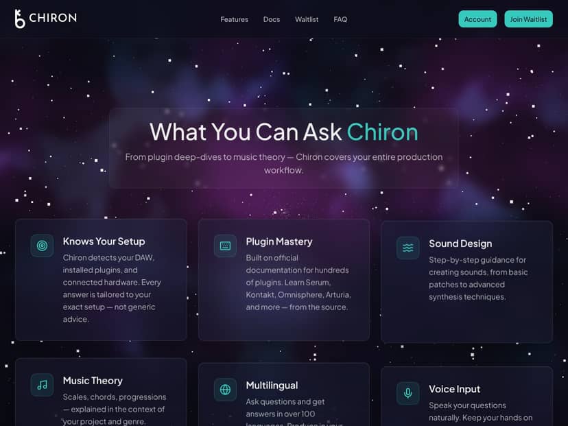 Chiron interface