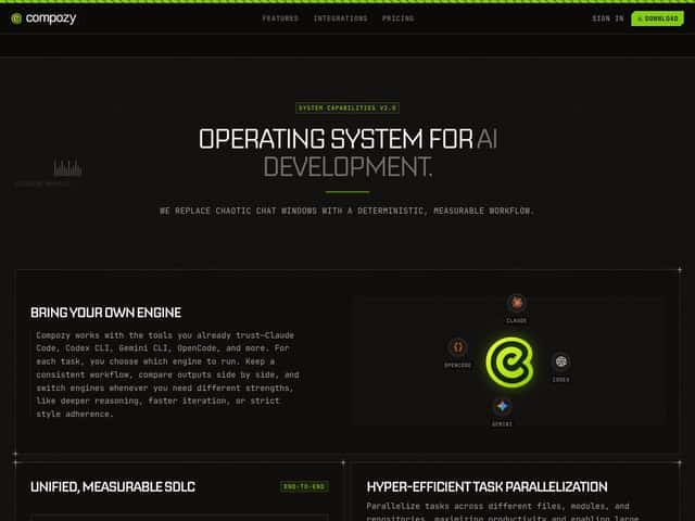 Compozy interface