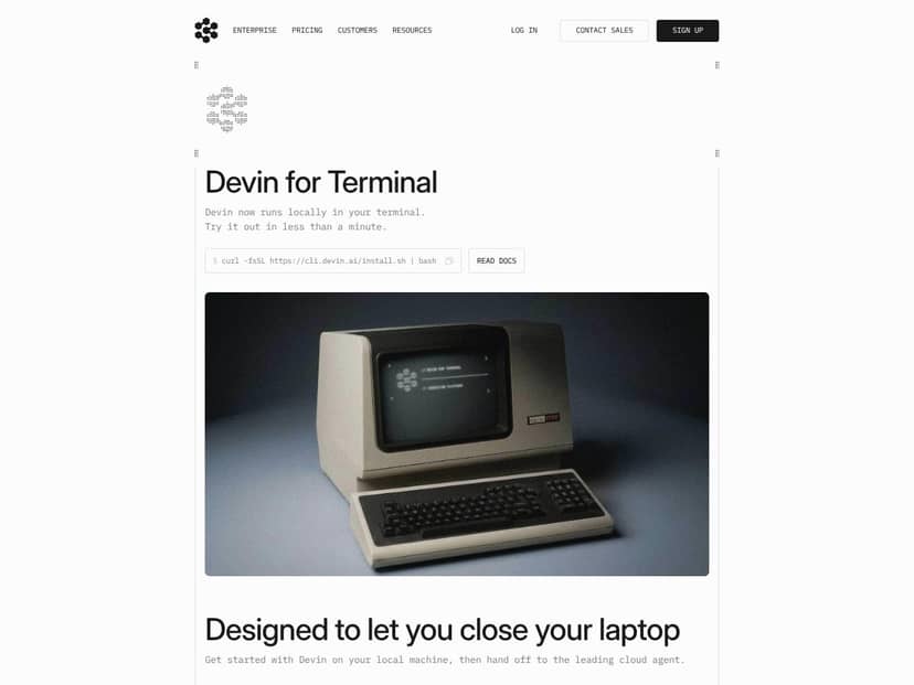 Devin for Terminal screenshot
