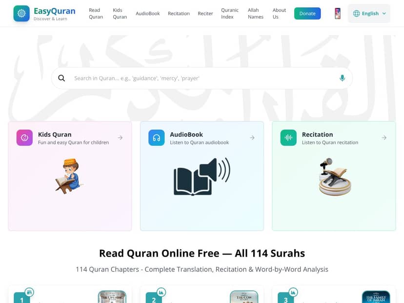 Easy Quran AI screenshot