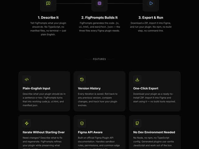 Fig Prompt interface