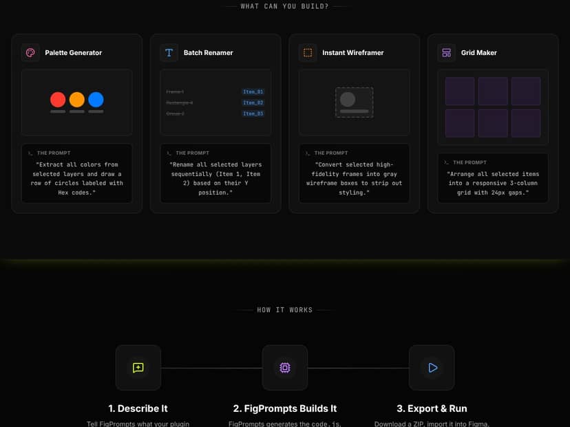 Fig Prompt interface