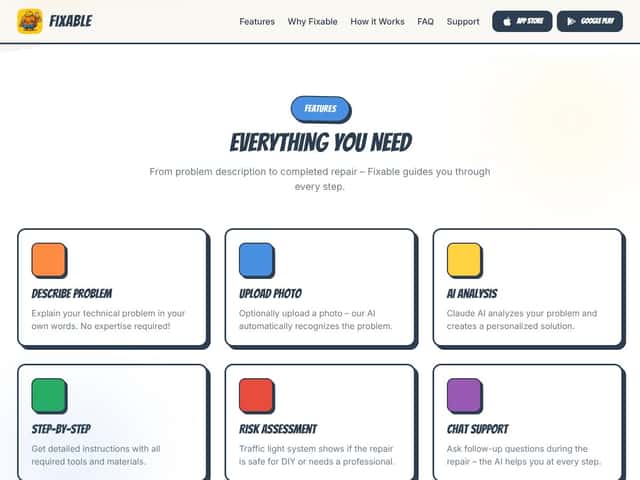 Fixable interface