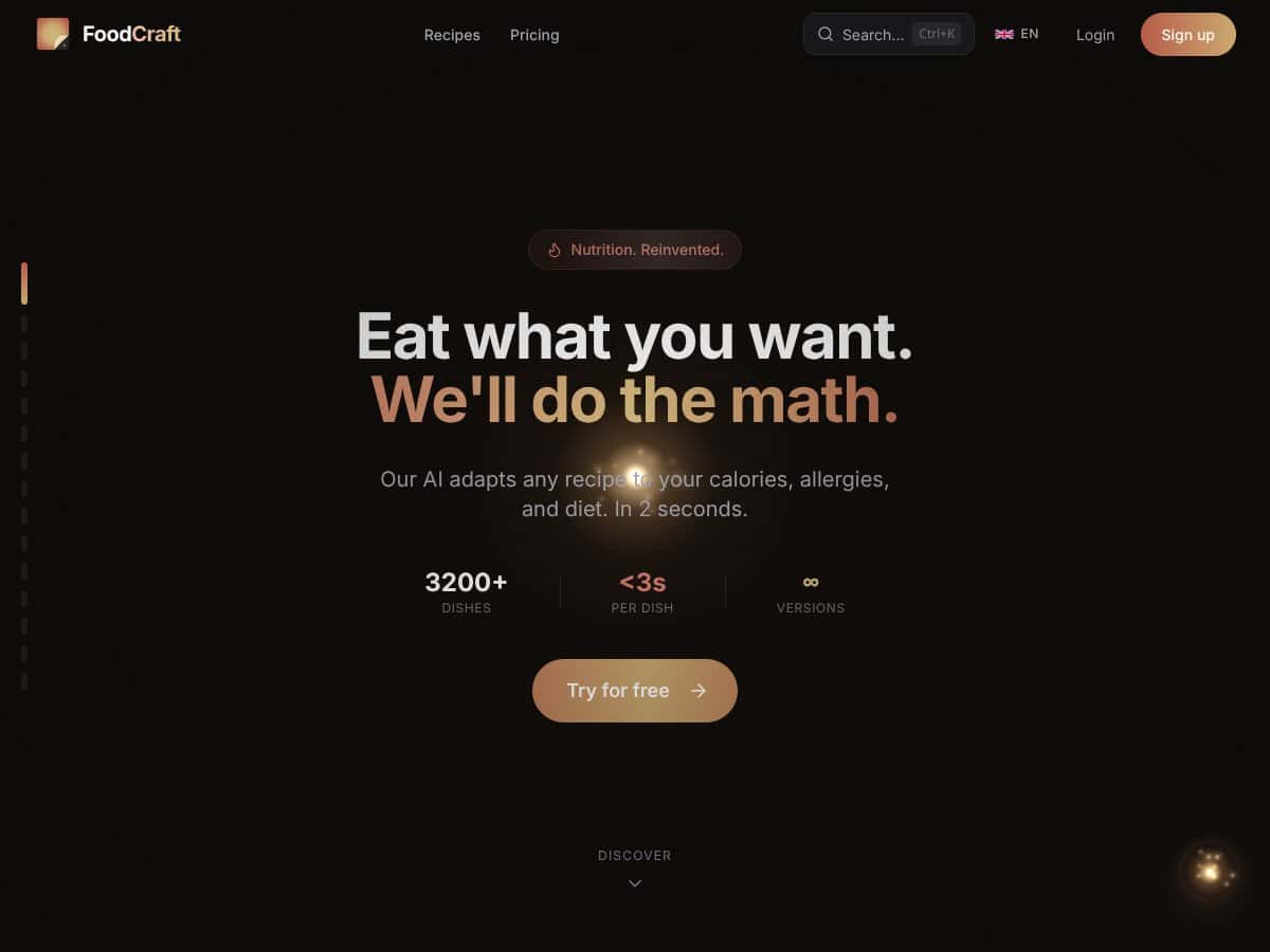 FoodCraft screenshot