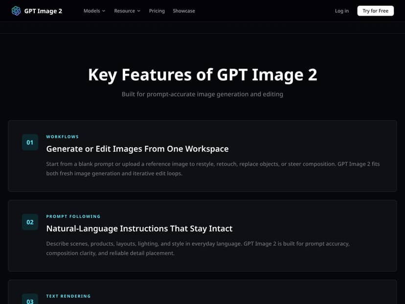 GPT Image 2 interface