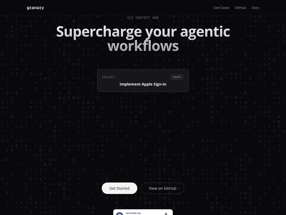 Granary by Speakeasy screenshot