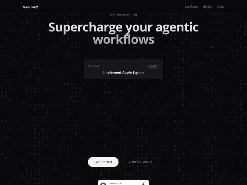 Granary by Speakeasy screenshot