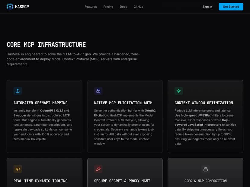 HasMCP interface