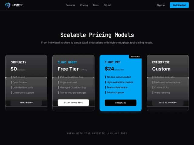 HasMCP interface