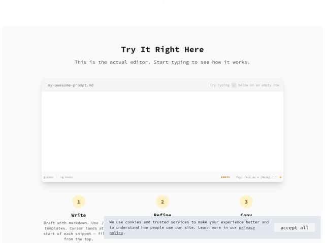 Hermes Markdown interface