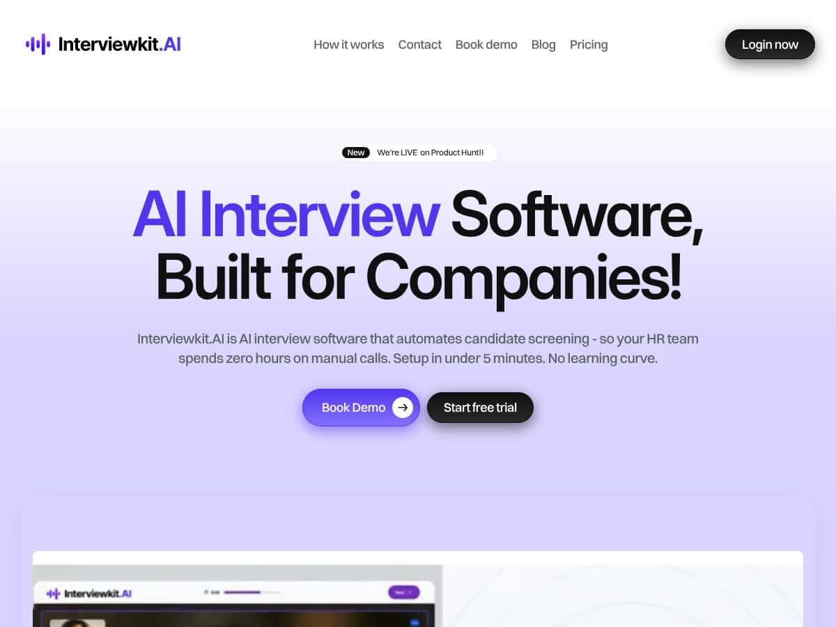 Interviewkit AI screenshot