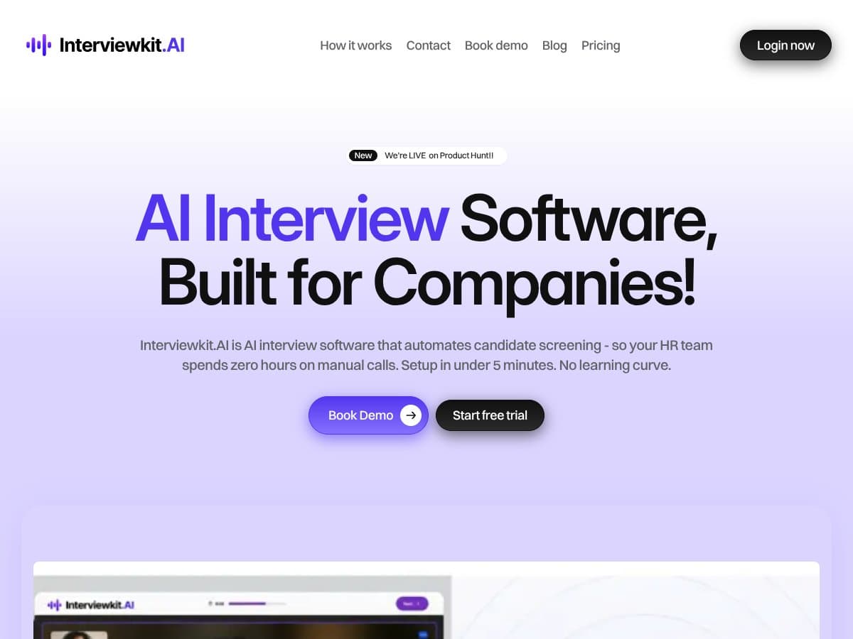 Interviewkit AI screenshot