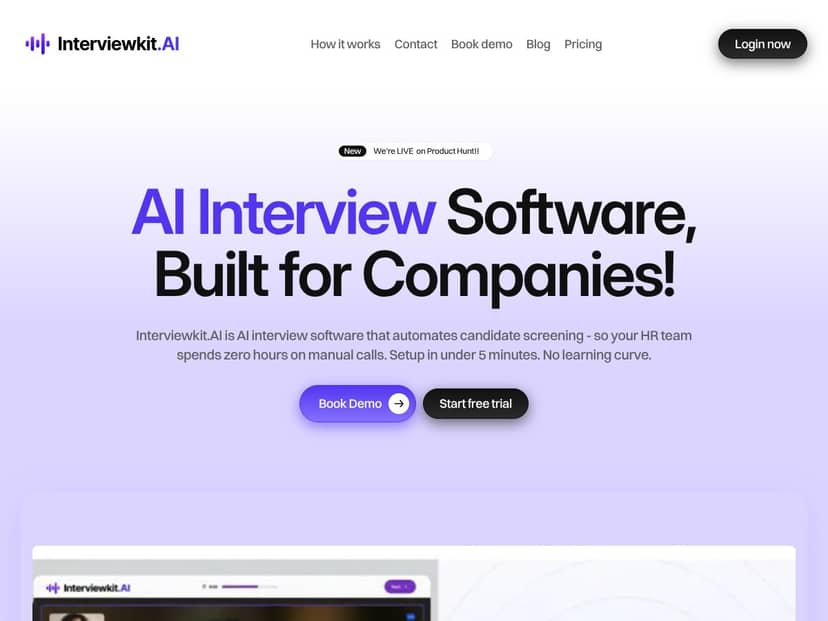 Interviewkit AI screenshot