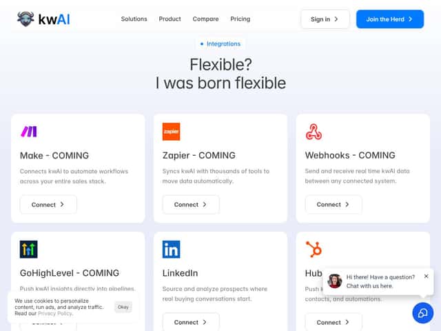 kwAI interface