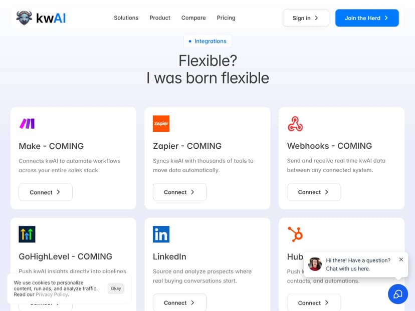 kwAI interface