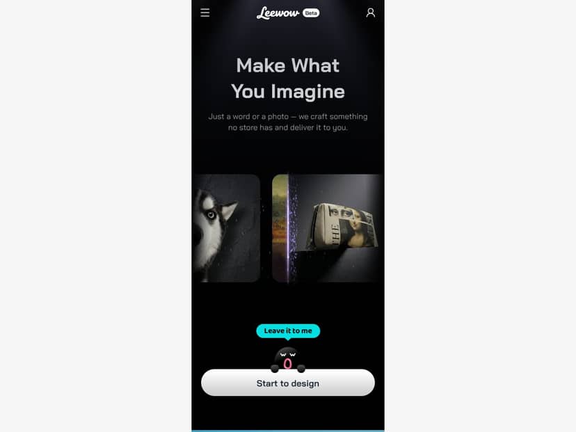 Leewow - AI Product Creation Agent screenshot