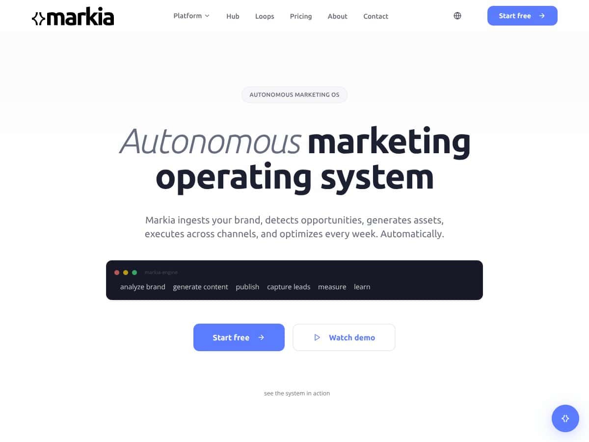 Markia screenshot