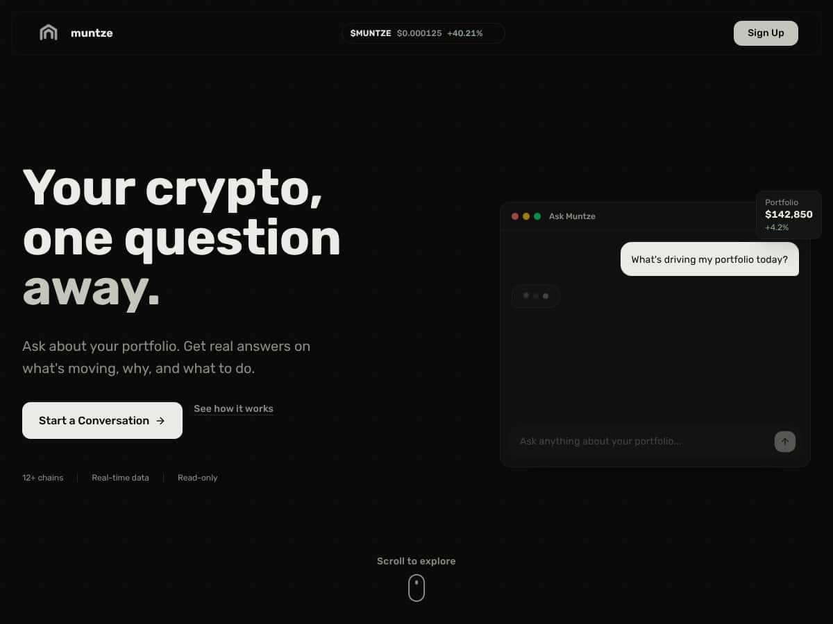 Muntze screenshot