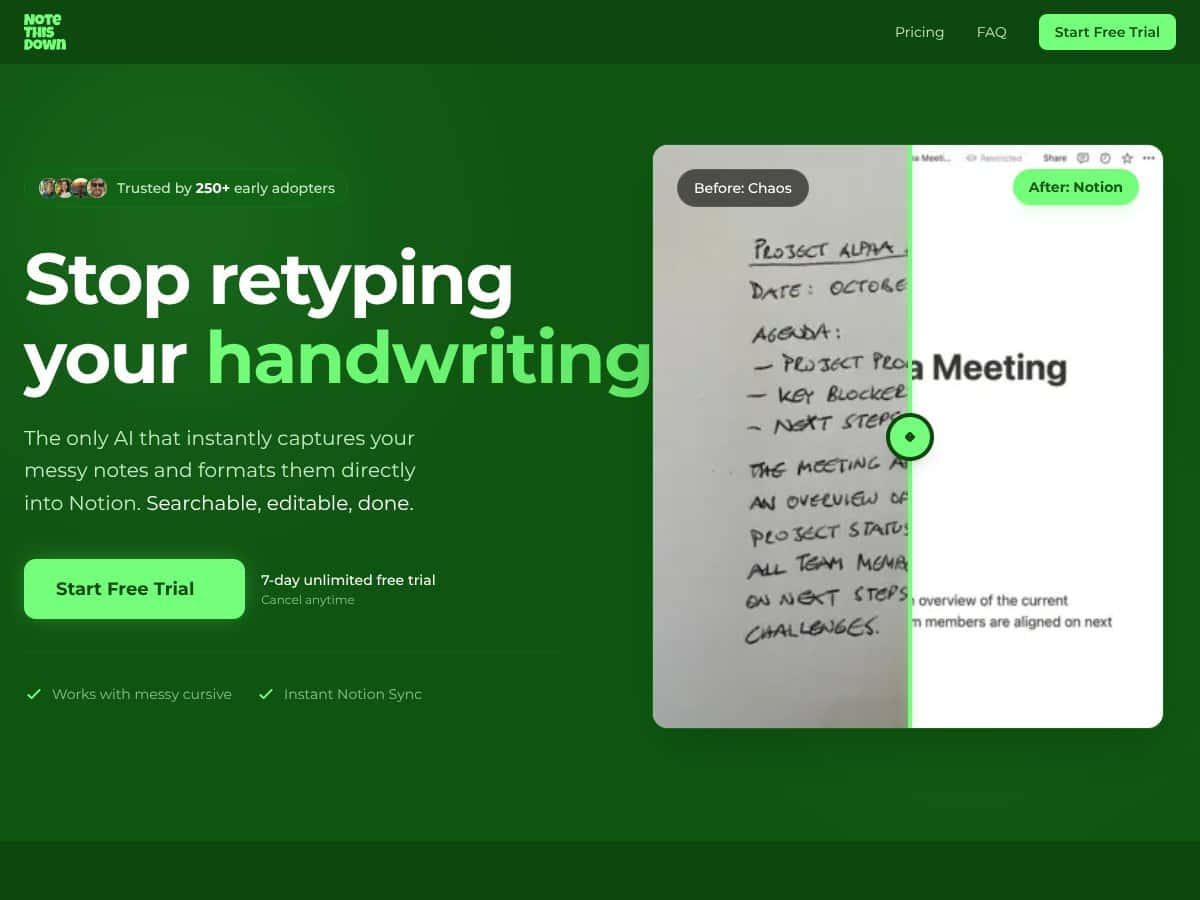 NoteThisDown screenshot