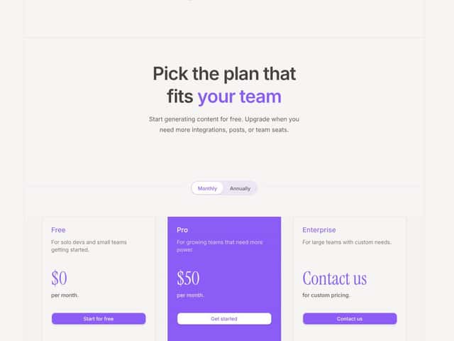 Notra interface