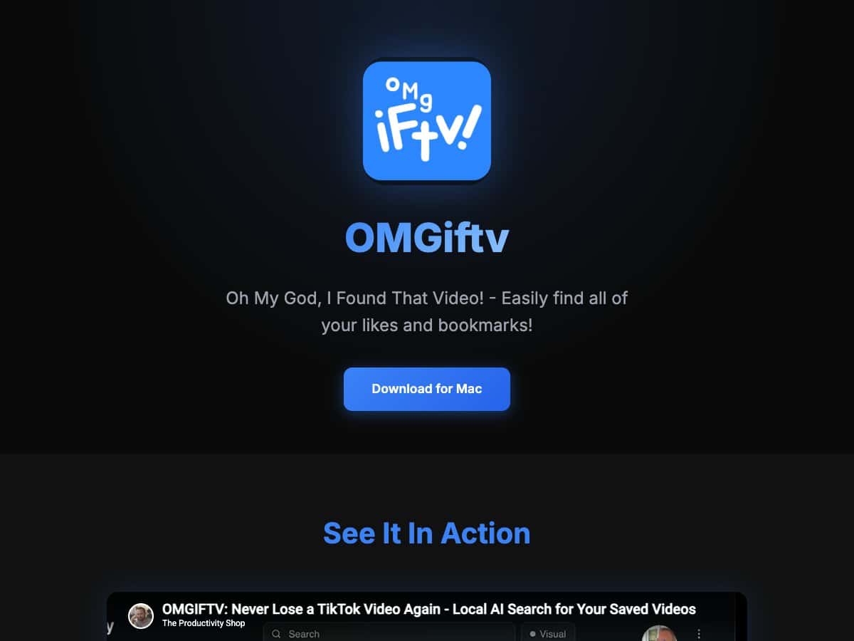 OMGiftv screenshot