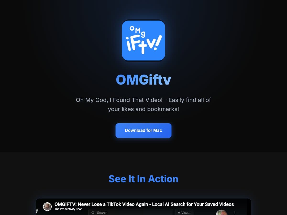 OMGiftv screenshot