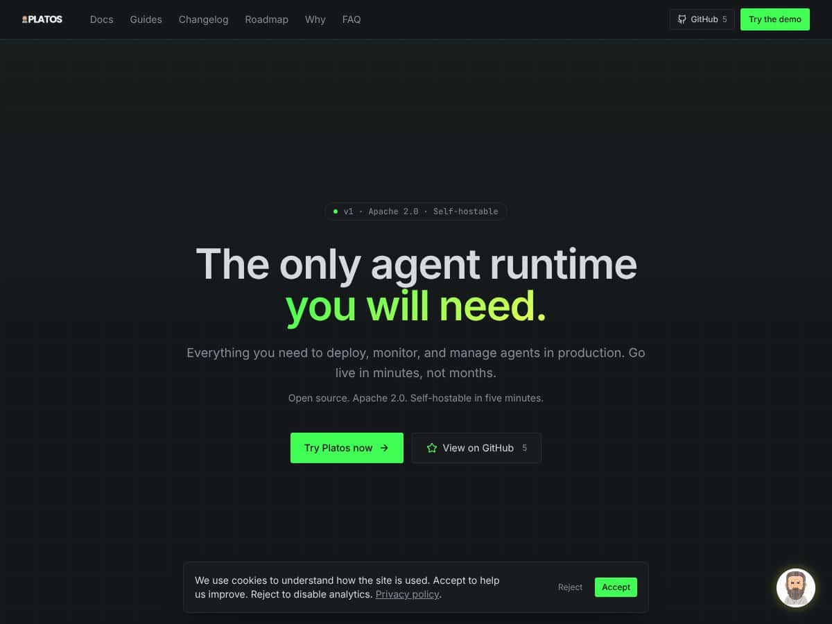 Platos | The runtime for Managed Agents screenshot