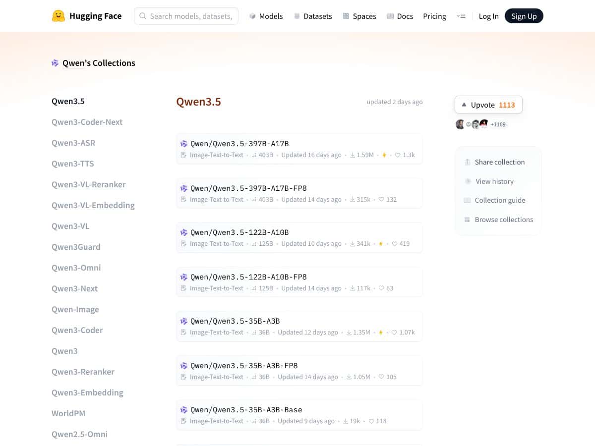Qwen3.5 Small screenshot