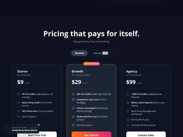 Ranklistic interface