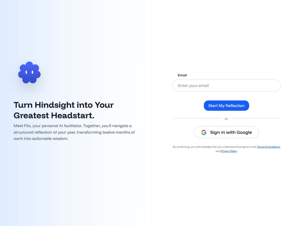 Reflect with Facilitron screenshot