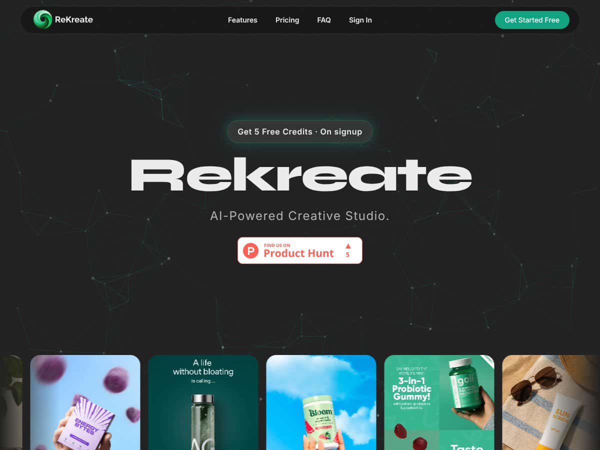 Rekreate screenshot
