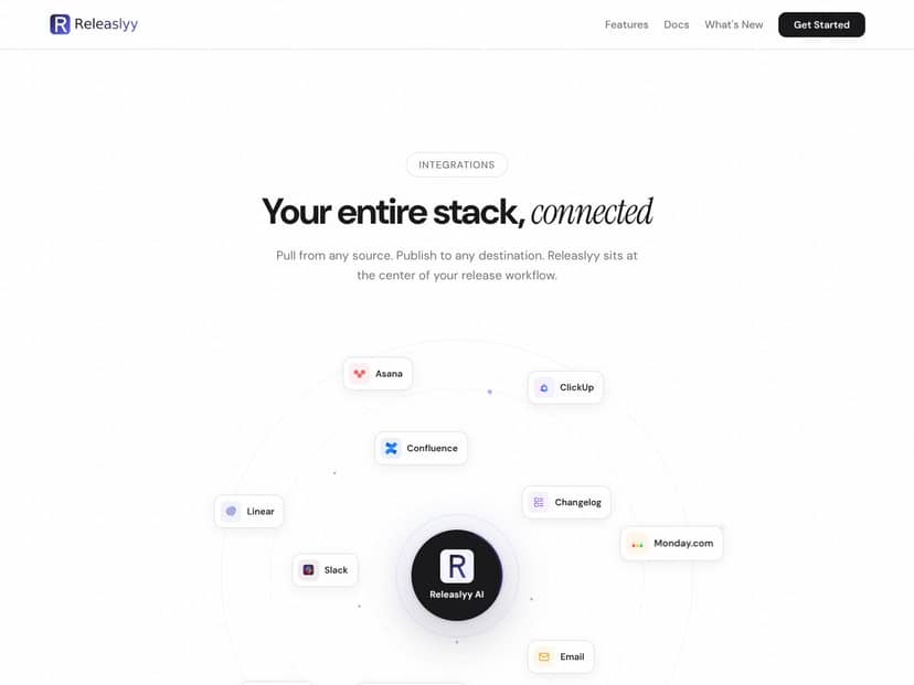 Releaslyy AI interface