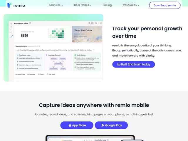 remio 2.0 interface