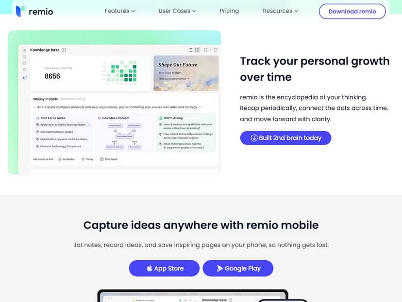 remio 2.0 interface