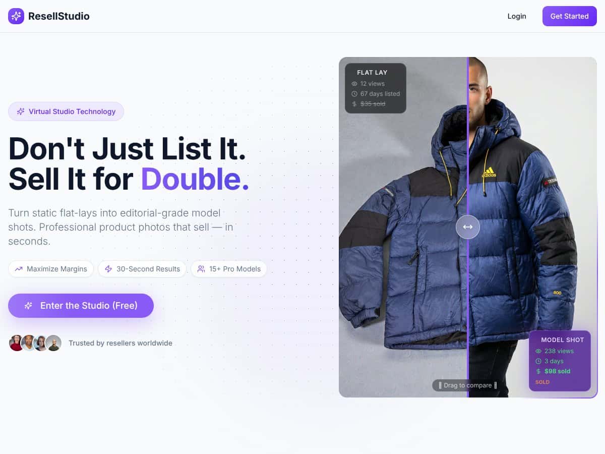 ResellStudio screenshot