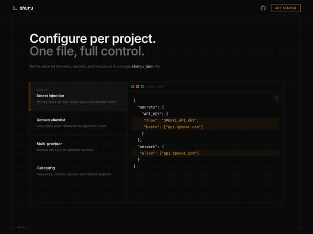 SHURU interface