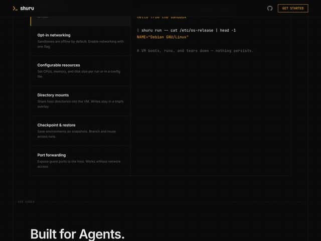 SHURU interface