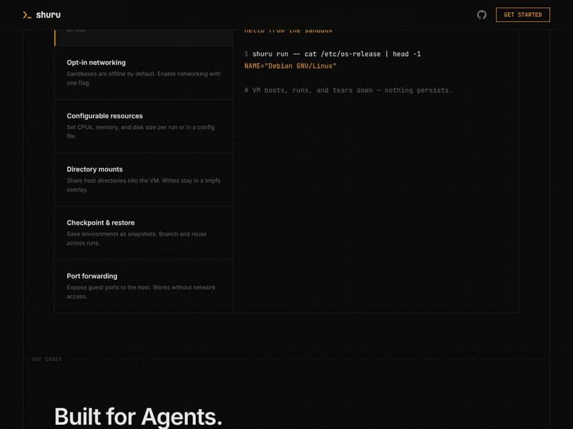SHURU interface