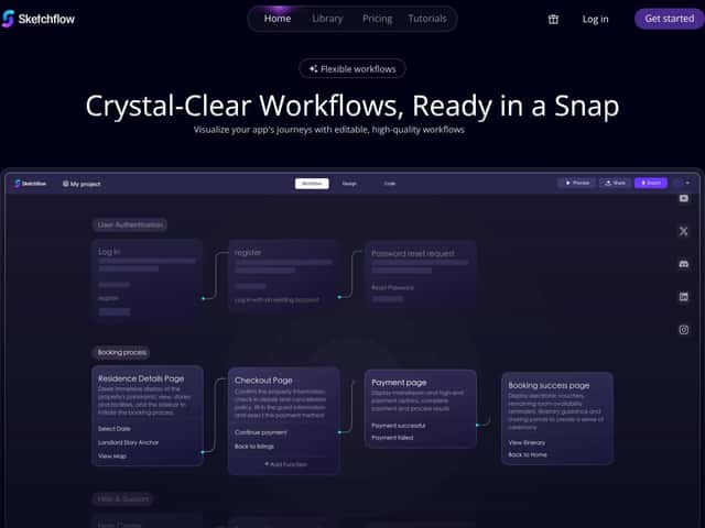 Sketchflow: Mobile Native Code interface