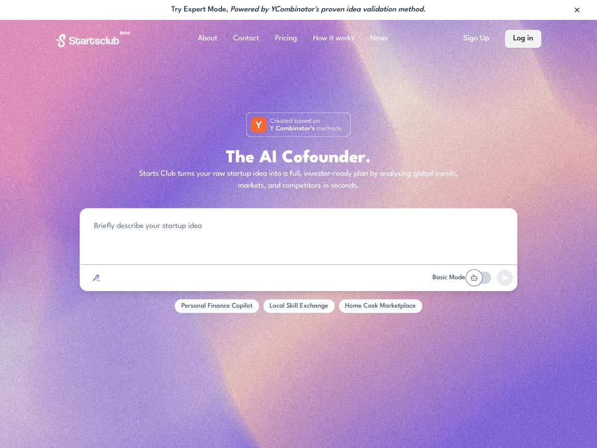 Starts Club screenshot