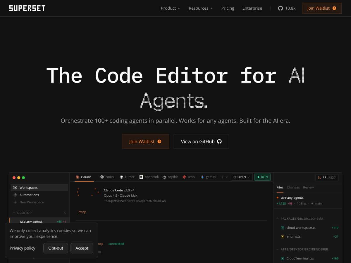Superset 2.0 screenshot