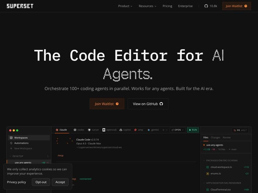 Superset 2.0 screenshot