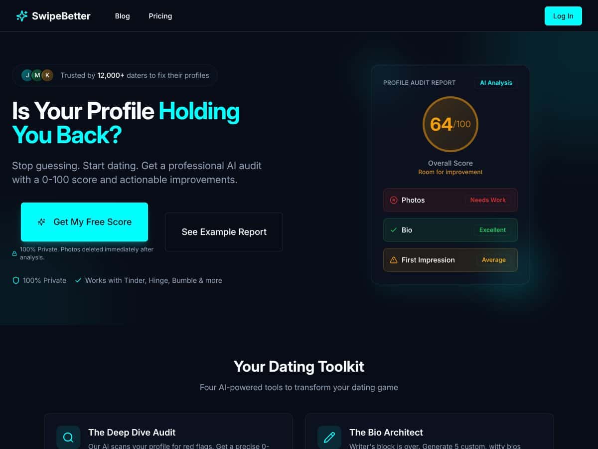 SwipeBetter screenshot