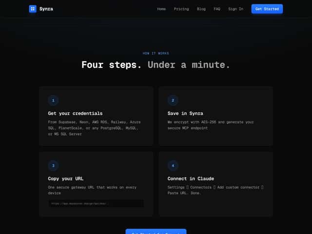Synra interface