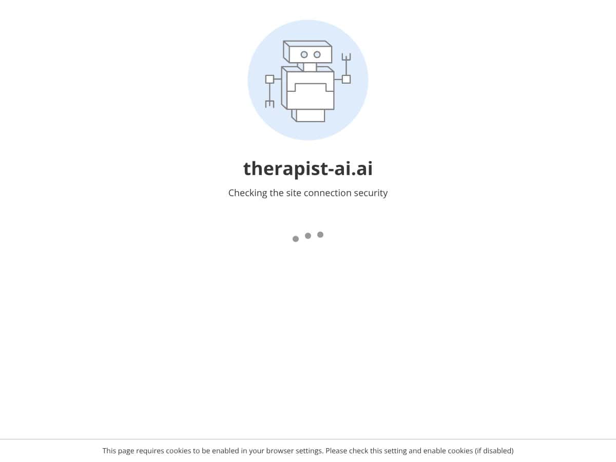 Therapist AI screenshot
