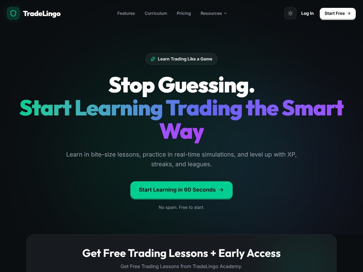 TradeLingo Ai Academy screenshot