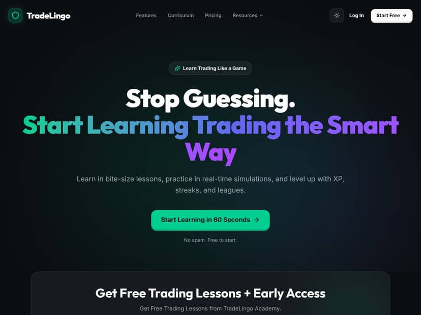 TradeLingo Ai Academy screenshot