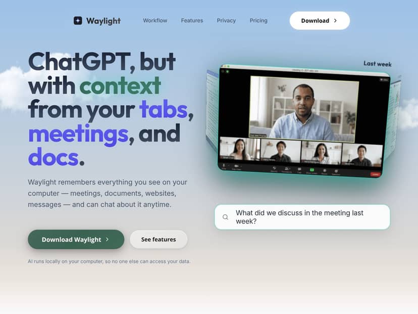 Waylight for macOS screenshot