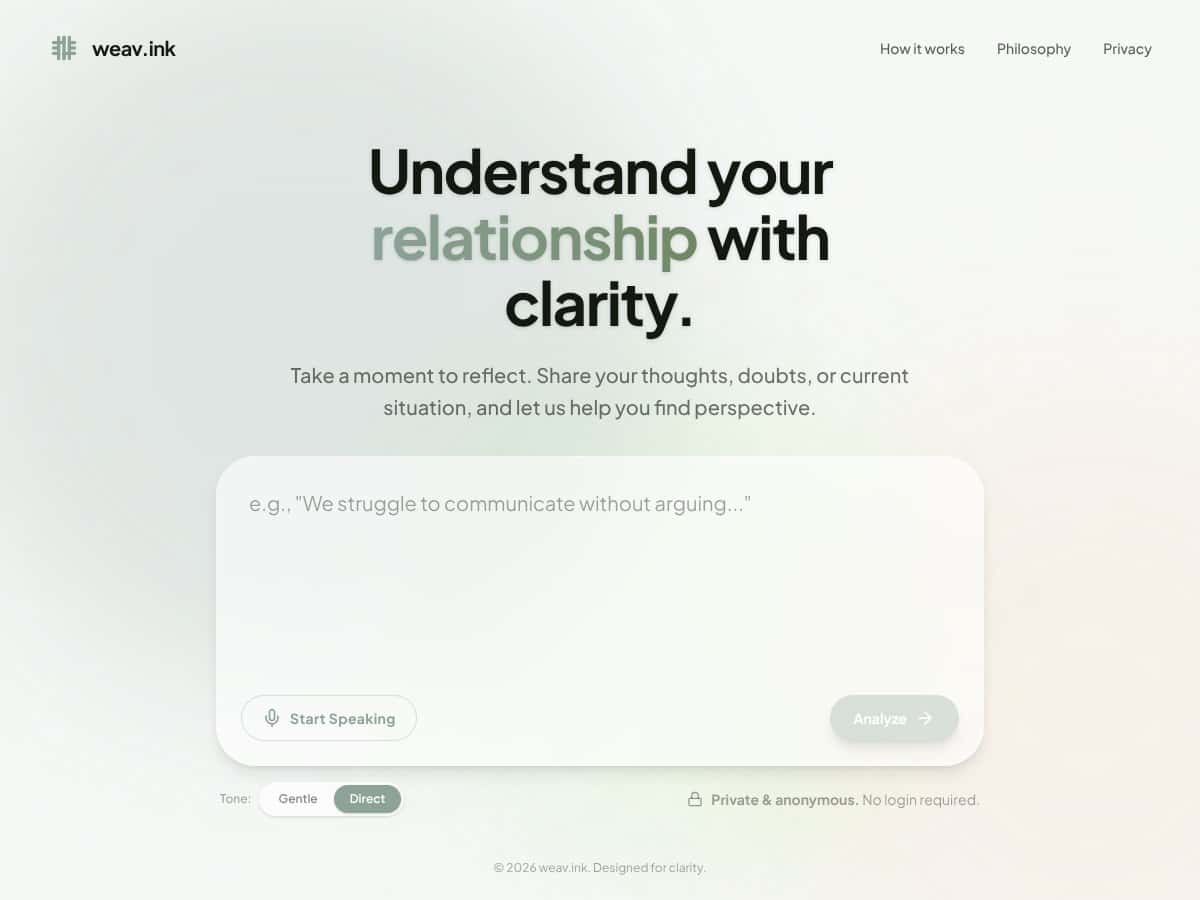 weav.ink screenshot